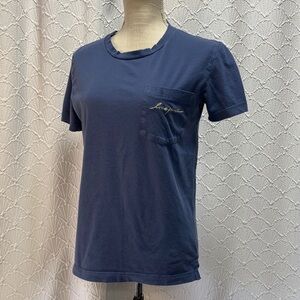 PINK‎ Victoria's Secret Navy Short Sleeve Tee
